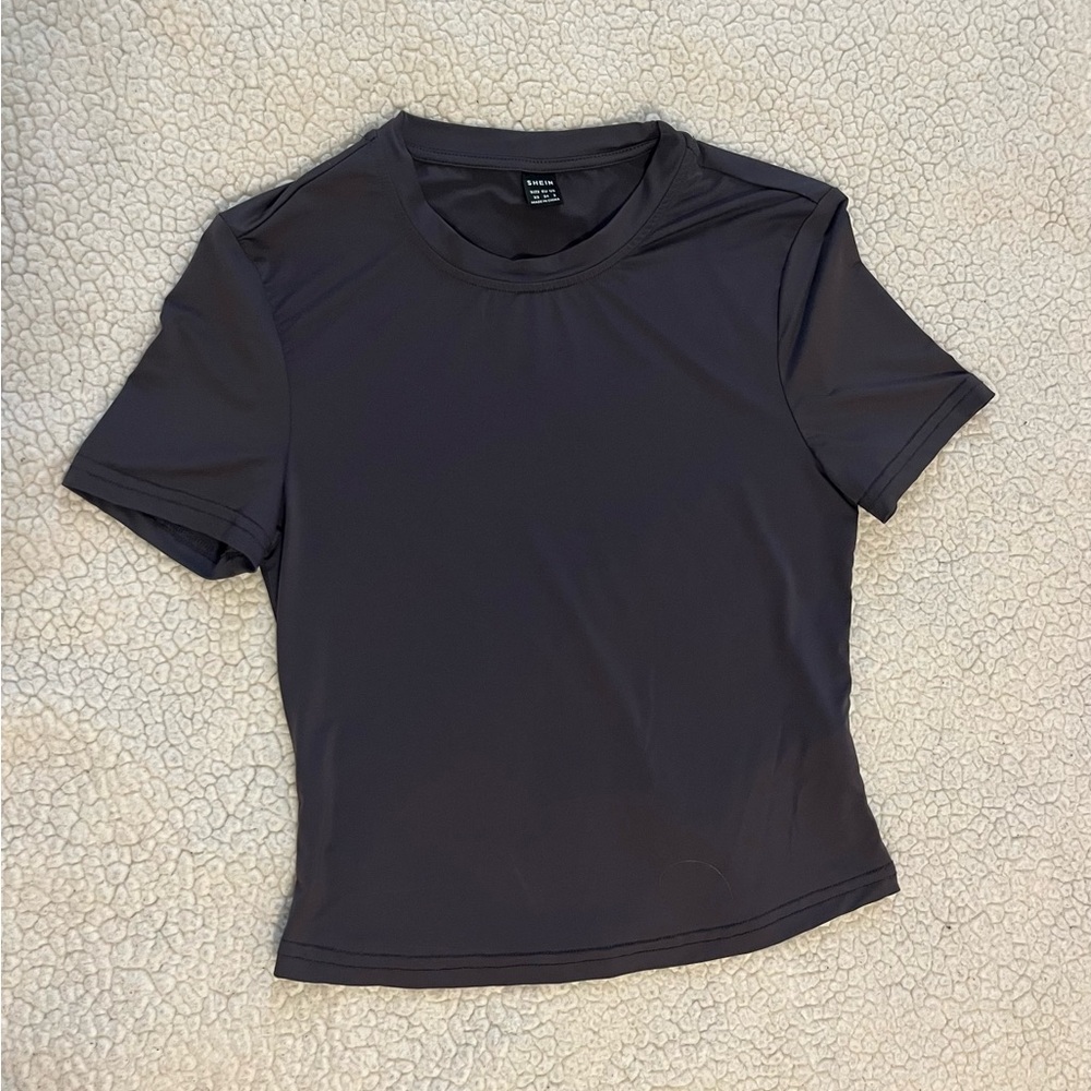 Bluish grey women’s tee
